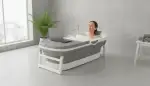 Die 150cm Tragbare Badewanne für Erwachsene: Dein Flexibler Wellness-Spot zu Hause