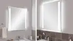 Badezimmerspiegel mit Beleuchtung