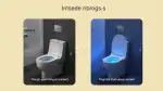 Hygienische Spülung ohne Kontakt