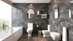 Moderne Toilettenbürsten im Badezimmer