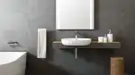 Puristische Badaccessoires für moderne Bäder