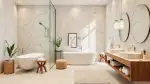 Hochwertige Badarmaturen im Badezimmer