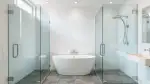 Moderne Duschwände aus Glas