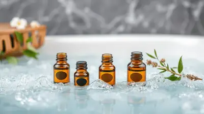 Natürliche Duftöle für die Badewanne