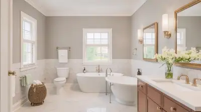 Zeitlose Badezimmer-Designs planen