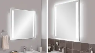 Badezimmerspiegel mit Beleuchtung