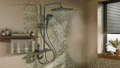 Ihr täglicher Wellness-Moment: Das innovative Duschsystem mit Regendusche und Handbrause für Ihr Traumbad
