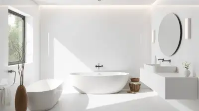 Minimalistische Badezimmerkonzepte