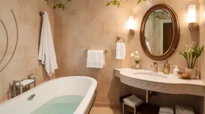 Moderne Badewannenablage