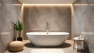 Moderne Badewannenablagen für luxuriösen Badekomfort