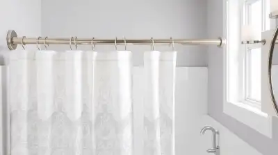 Elegante Duschvorhangstangen