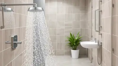 Wassersparende Duschtechnologie