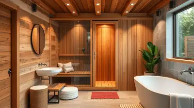 Entspannende Sauna fürs Badezimmer
