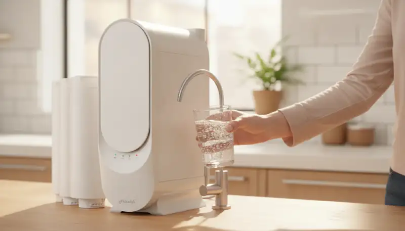 Die Frizzlife PX500-A: Reines Wasser, remineralisiert und tanklos für Ihr Zuhause