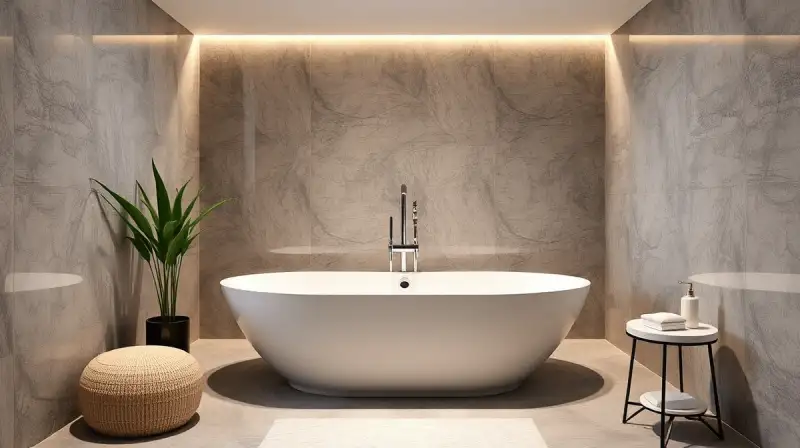 Moderne Badewannenablagen für luxuriösen Badekomfort