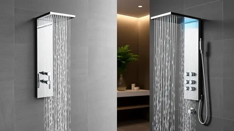High-Tech Duschpaneele im Trend