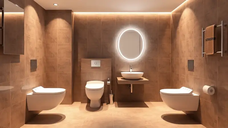 Moderne Toilettentechnologie revolutioniert das Bad