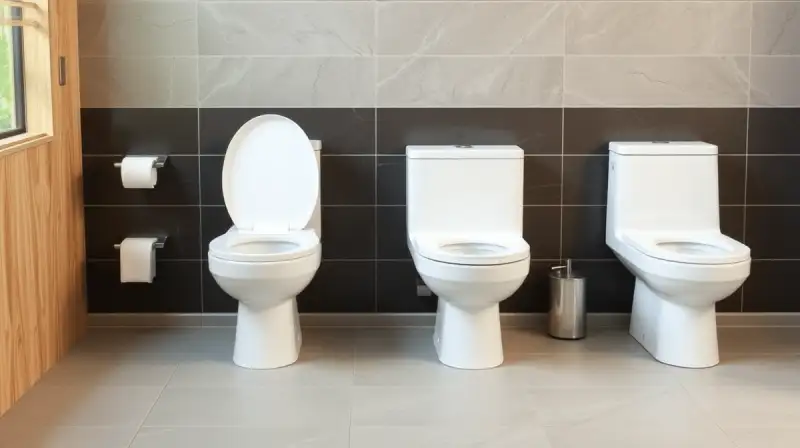 Wassersparende Toiletten