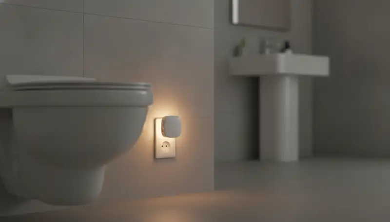 WC Nachtlicht: Orientierung im Dunkeln