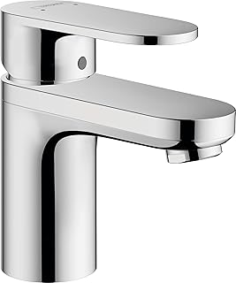 hansgrohe Vernis Blend – Waschtischarmatur ohne Ablauf, Wasserhahn Bad mit Auslauf Höhe 70 mm, M…