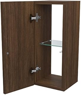 Säulen für Badezimmer, Wohnzimmer, Schlafzimmer, Maße 60 x 25 x 25 cm, Öffnung Push Pull, dop…