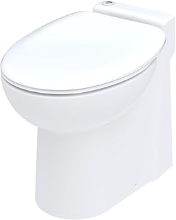 SFA – Sanicompact 54 – WC mit integrierter Abwasserhebeanlage – Modernes Design – Doppels…