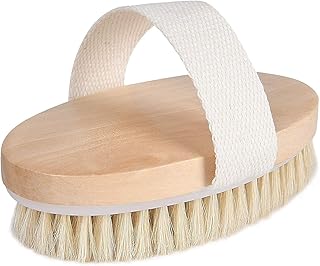 URAQT Trockenbürste, Rückenbürste Massagebürste Körperbürste Body Dry Brush Bürsten mit na…