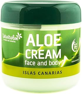 TABAIBA, aloe vera creme. gesicht Gesichtscreme und Körper Aloe Vera Tabaibaloe, frisch, 300 ml