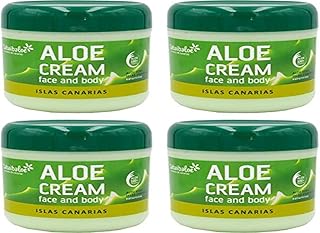 TABAIBA, Aloe vera creme Gesichtscreme und Körper Aloe Vera x 4 Einheiten, 1200 milliliter