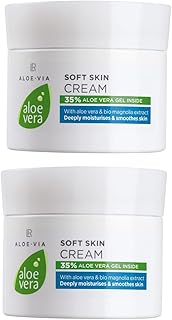 LR Aloe VIA Aloe Vera Zarte Hautcreme Soft Skin 2x 100ml