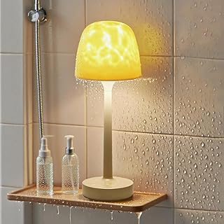 Waterproof SPA Shower Lampe – Badezimmer Lichtprojektor mit 16 Farben Nordlicht & 6000mAh Akku. W…