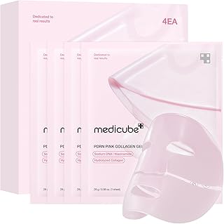 medicube Salmon Dna Pdrn Pink Collagen Jelly Gel Mask Overnight Face Mask for Glass Glow Hautelas…