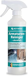 HOTREGA Armaturen Reiniger 500 ml | Säurefrei & materialschonend | Wasser- & schmutzabweisender …