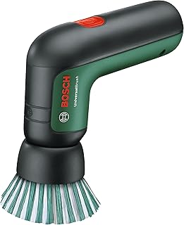 Bosch Akku Reinigungsbürste UniversalBrush (integrierter 3,6-V-Akku, 1 Micro-USB-Kabel und 4 Rei…
