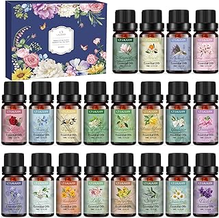 Ätherische Öle für Diffuser, 20 x 10ml Ätherische Öle Set Reines Aromatherapie Duftöl Aroma…