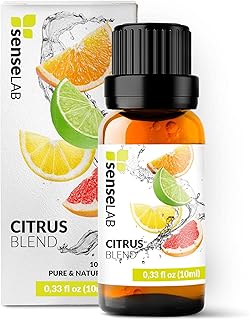 SENSELAB Ätherisches Zitrusöl – 100% Reines, Natürliches Zitrusöl Für Den Therapeutischen Ei…