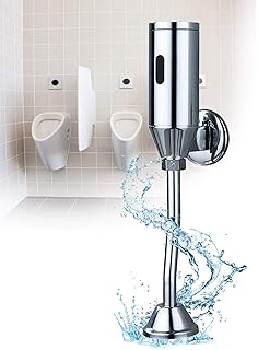 G1/2″ Automatik Sensor Urinal Druckspüler Messing Urinalbecken Spülventil,Smart Sensor Urinal D…