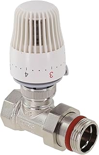 Sisinkal DN25 Thermostatregelventil Temperaturbegrenzer für Fußbodenheizung Automatischer Wasse…