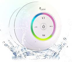 LEICKE Bluetooth Duschlautsprecher, Bluetooth Lautsprecher Shower, Staub-/Dampf-/Wasserdichter Du…