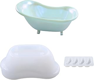 HINAA Silikonform in Badewannenform für Harzguss, Seifenschale für Epoxidharz, DIY-Formen für …