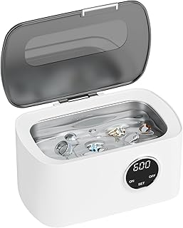 Ultraschallreinigungsgerät Ultraschallreiniger 600ml Ultraschallbad Ultrasonic Cleaner Mit 5 Zei…