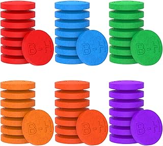 Badebomben Tabletten – 48 Stück Badefarben für Kinder, Fragrance Free Bath Color Fizzies, Lusti…