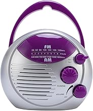 Duschradio, Mini Tragbares AM FM Hängendes Kabelloses Duschradio, Wasserdichtes Batteriebetriebe…