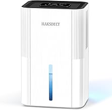 Luftentfeuchter elektrisch 2800ML,Tragbar Dehumidifier for Home mit Abtauen & Timer,Leise raument…