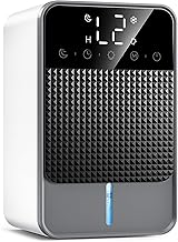 1800 ml Automatischer elektrischer Luftentfeuchter Abtaufunktion (<5 °C) 2-12-Stunden-Timer Schl…