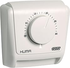 VEMER VE019600 KLIMA 3 – Mechanischer Wandthermostat, Raumthermostat für Heizung und Klimaanla…