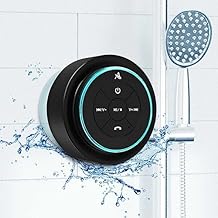 Xleader Dusche Bluetooth Lautsprecher Klein Musikbox – Wasserdicht Mit Saugnapf, Shower Speaker E…