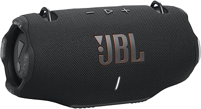 JBL Xtreme 4 Musikbox in Schwarz – Tragbare Bluetooth-Lautsprecher-Box mit tiefem Bass, KI-Soun…