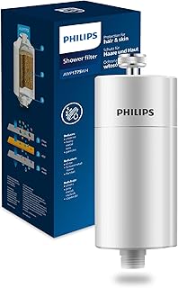Philips Water – Inline-Duschfilter – Reduziert Chlor um bis zu 99 Prozent, Geeignet für alle Dus…