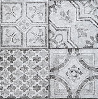 d-c-fix 11er Pack selbstklebende Bodenfliesen Moroccan Style – Vinylboden PVC Bodenbelag Klebefli…